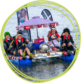 Team Betty raft row